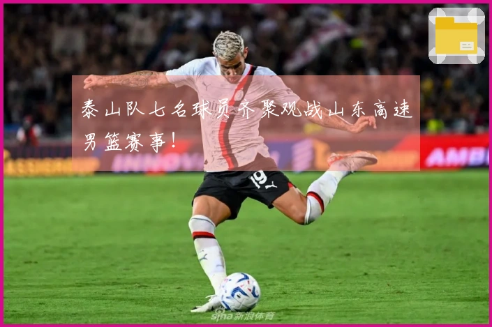 泰山队七名球员齐聚观战山东高速男篮赛事！